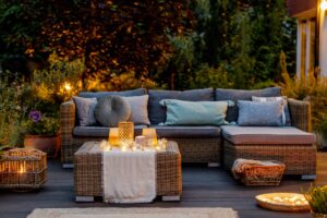Evening outdoor design- Big Easy Outdoor Design
